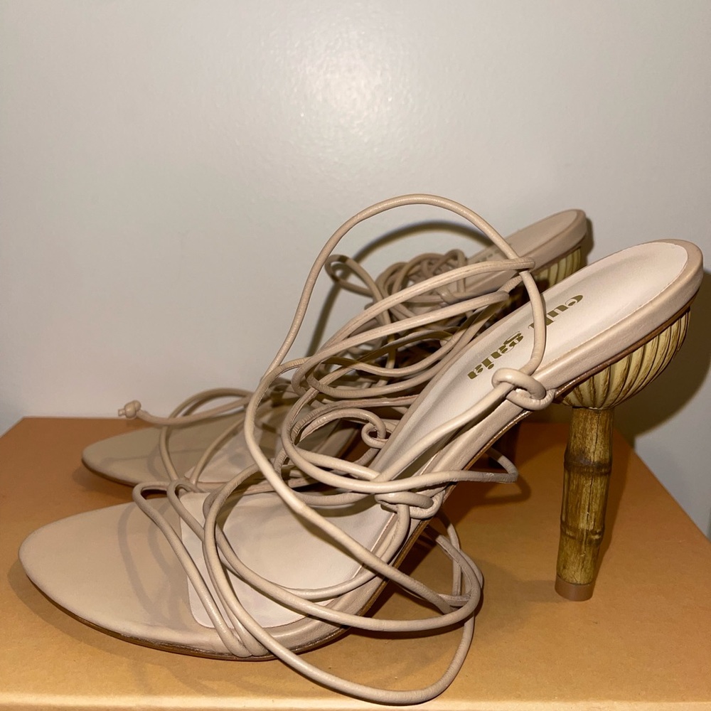 Cult Gaia lace up heels